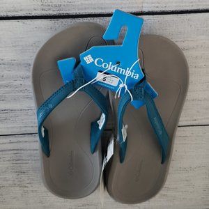 NWT Women's Columbia North Fork River Flip Flops